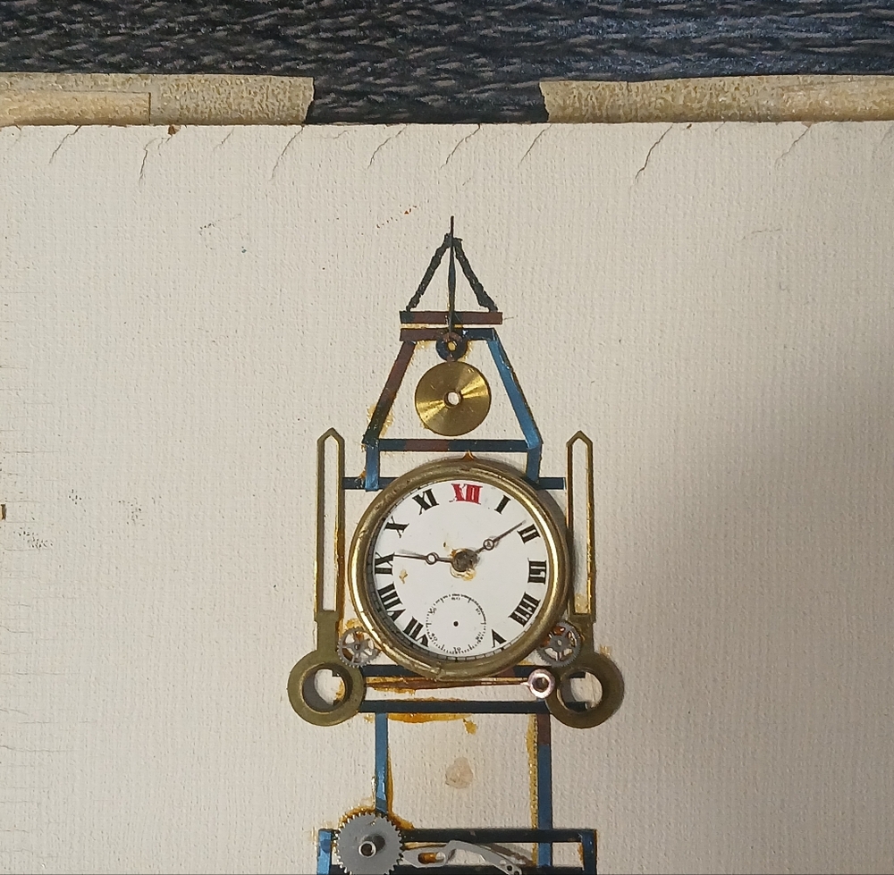 Vintage L. Kersh of London Horological Collage of Big Ben London - Picture 5 of 12